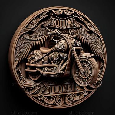 3D мадэль Harley Davidson Fat Boy S (STL)